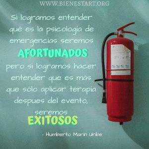 Del diván al incendio - Psicología de Emergencias y Desastres Bienestart Psicología de Emergencias y Desastres - BienestArt